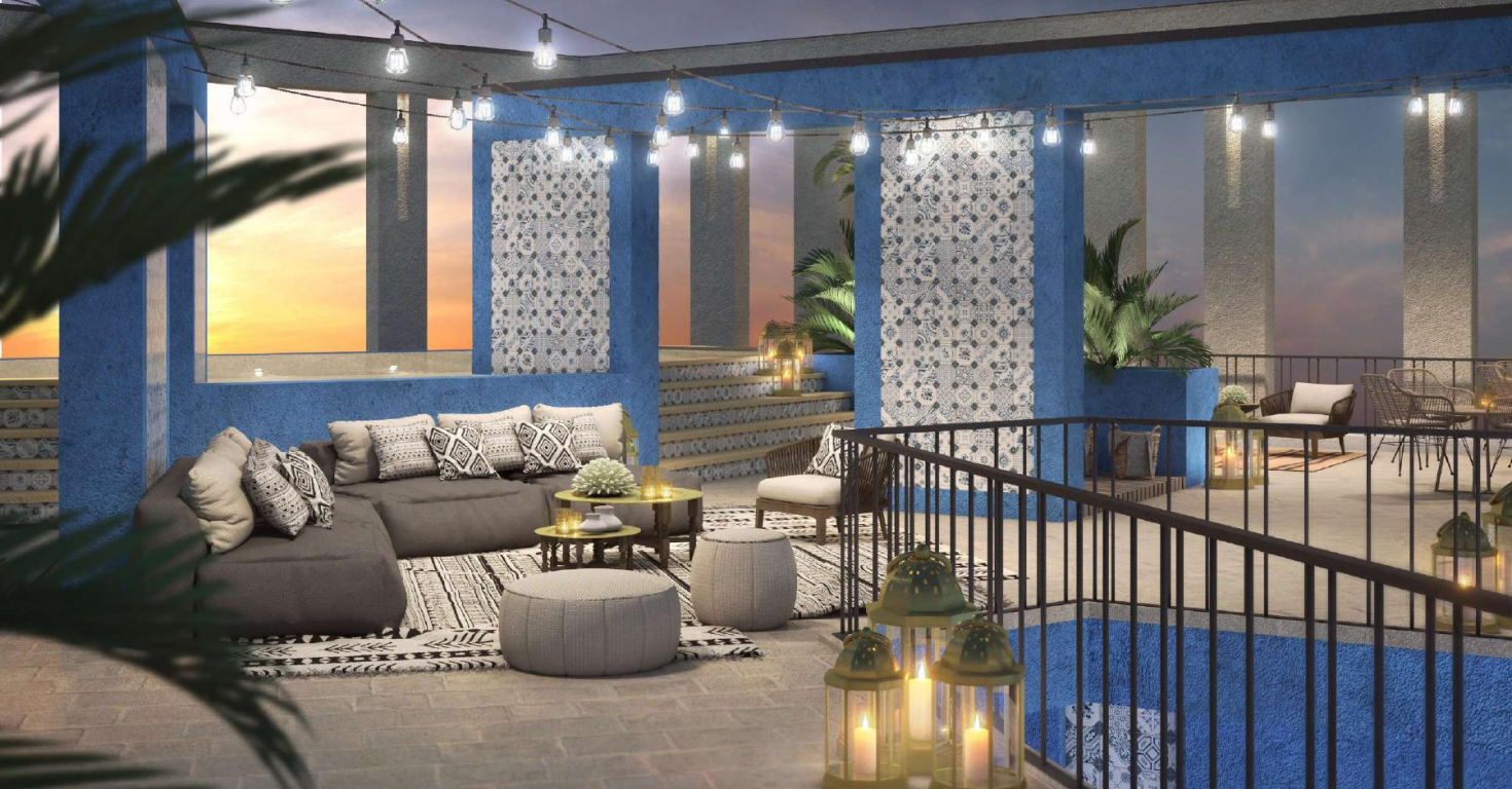 Soggiorno Blue Tower apartment con vista oceano a Capo Verde
